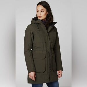 Helly Hansen Women’s Boyne Insulated Parka 2.0 in Green